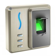 中控SF101指纹门禁机_金属外壳_室外防水门禁机