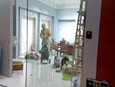 天河区科韵路装饰城 门禁安装案例