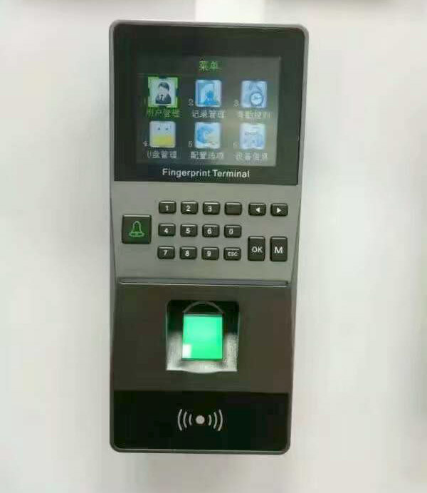 门禁系统安装中盛F16指纹门禁机