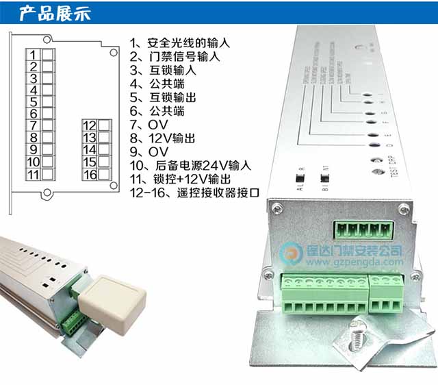 自动门系统控制器电脑