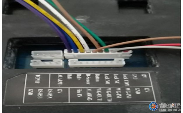 指纹门禁安装的接线方式