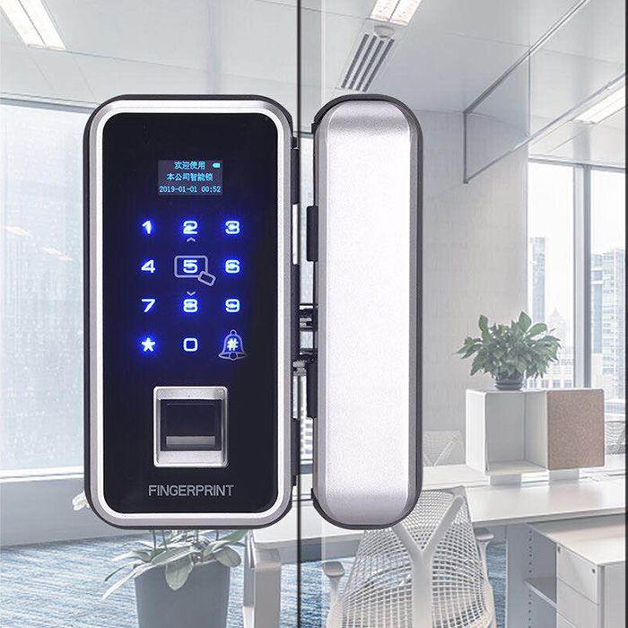 办公室玻璃门智能指纹锁