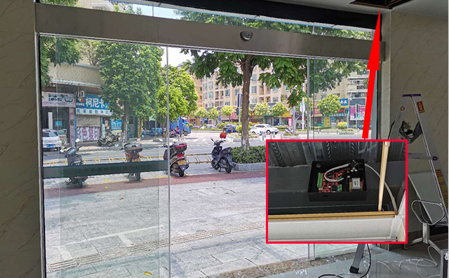 南沙政务服务中心安装免授权身份门禁系统