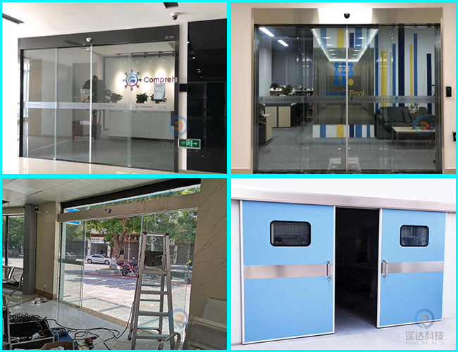 自动门安装效果图