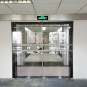 矢量自动感应玻璃门安装