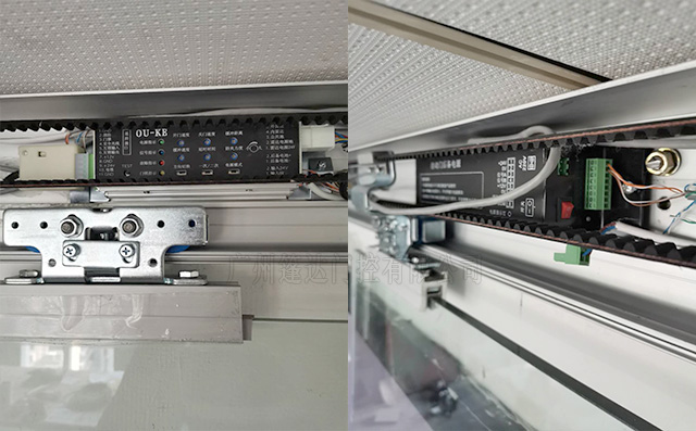 矢量自动感应门安装控制电脑02