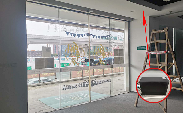 自动门UPS后备电源安装