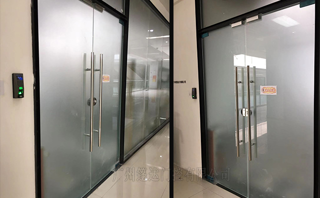 广州珠江国际纺织城安装指纹门禁