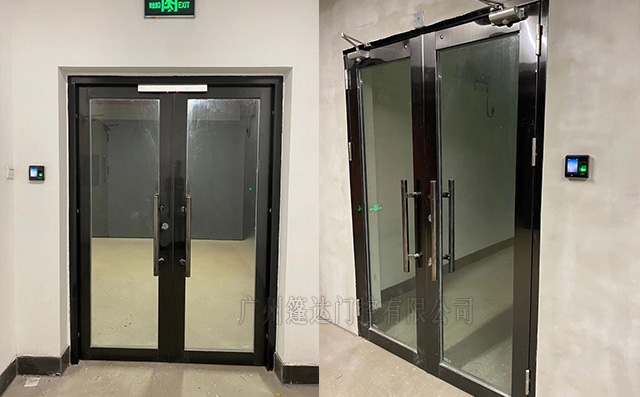 进出双向指纹门禁系统磁力锁