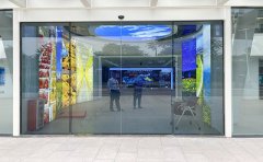 广州自动感应门安装案例